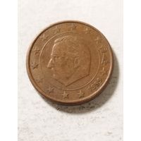 Бельгия 1 евроцент 1999