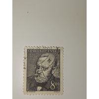 Чехословакия 1949 год  Алоис Ирасек (1851–1930), чешский писатель и общественный деятель.