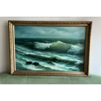 Картина холст масло Осипенко 1996г 63х93см в раме