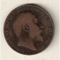 Великобритания 1/2 пенни 1908