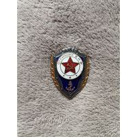 Отличник ВМФ. Тяжёлый. Латунь