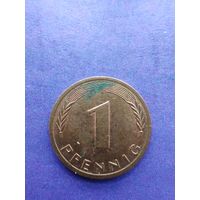 Германия ФРГ 1 пфенниг 1981 F