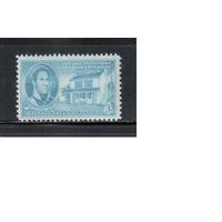 США-1950, (Мих.614),  *   , Индиана (одиночка)