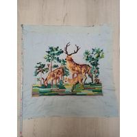 Картина вышитая