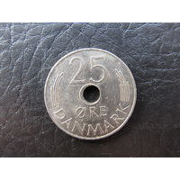 Дания. 25 эре.1975. С 20 копеек. Распродажа коллекции. Смотрите другие лоты.