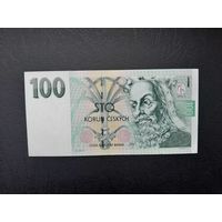 100 крон 1997 года. Чехия. xF.  Распродажа.