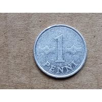 Финляндия 1 пенни, 1973г. (D-107)