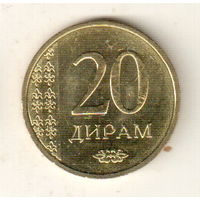 Таджикистан 20 дирам 2015