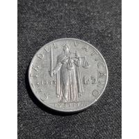 Ватикан 5 лир 1953