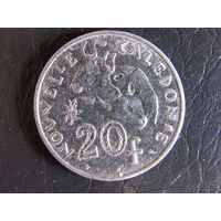 Новая Каледония 20 франков, 1991. С 20 копеек. Распродажа коллекции. Смотрите другие лоты.