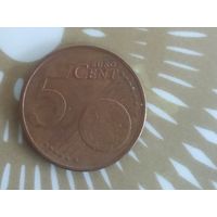 5 евроцента Австрия 2002 год.