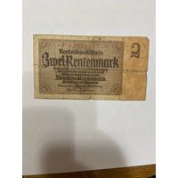 Германия 2 марки 1923 г. -0801