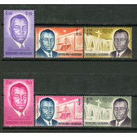Бурунди - 1963г. - принц Луи Рвагасоре - 6 марок - полная серия, MNH [Mi 42 A - 47 A]. #3-Bu-Z-1-15