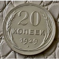 20 копеек 1929 года.