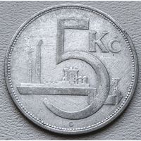 Чехословакия 5 крон 1929, серебро