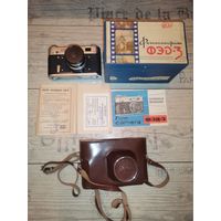 Фотоаппарат "ФЭД 3", с объективом Индустар-61, времён СССР, все выдержки рабочие.