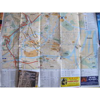 Карта Страсбурга (70х60 см)