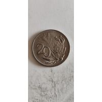 Африка 20 цент 1989