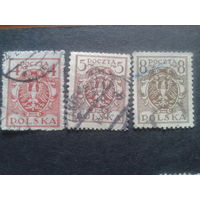 Польша 1920-1921 стандарт, герб