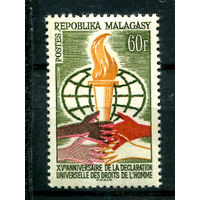 Мадагаскар - 1963г. - Всеобщая декларация прав человека - полная серия, MNH [Mi 518] - 1 марка