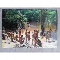 Этнография. Венесуэла. Племя гуайка в в Верхнем Ориноко