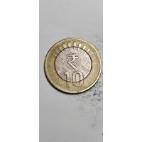 Индия 10 рупий 2015