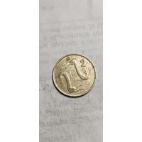 Кипр 2 цент 1983