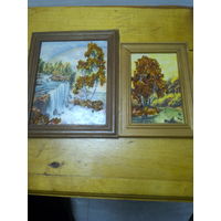 Картины из янтаря