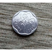Werty71 Эсватини Свазиленд 10 центов 2015