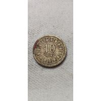 Тунис 10 милим 1960