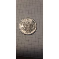 2 злотых Польша 1959 год