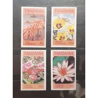 Танзания. 1986 год. Флора. Цветы (249)