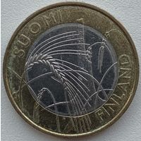 Финляндия 5 евро 2011 г. Исторические области Финляндии. Савония
