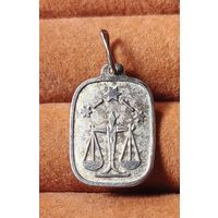 Кулон, "Весы", 925
