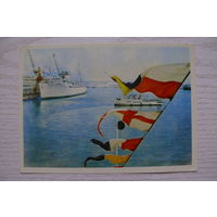 Одесса. В порту; 1966, чистая.