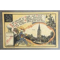 Нотгельд 50 пфеннигов 1921 год. Кёнигзее. Веймарская республика