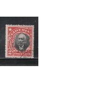 Либерия-1916,(Мих.143)  гаш. ,  Стандарт, Надп. LFF