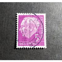 Марка Германия 1954 год Теодор Хойс