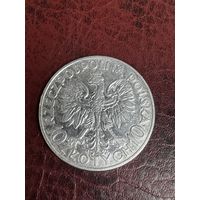 10 злотых 1932 Ядвига (без знака монетного двора)