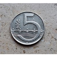 Чехия 5 крон 2021