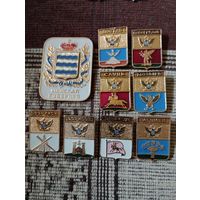 Гербы городов Российской Империи. Минская губерния.