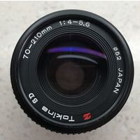 Объектив Tokina SD 70-210 mm 1:4-5.6 байонет Pentax-K Япония