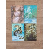 Открытки новогодние, СССР