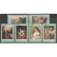 Куба. Живопись из Национального музея. 1974г. Mi#1947-52. Серия
