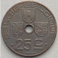 Бельгия 25 сантимов 1942 г. BELGIE - BELGIQUE