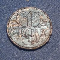 Польша 1 грош 1925  #1