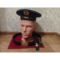 Бескозырка  и ремень ВМФ СССР