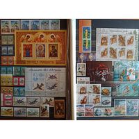 Марки Беларуси 2000, чистый годовой комплект, стандарты кроме самоклеек, высокий каталог, смотрите фото