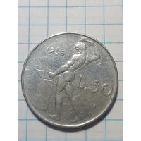50 лир Италия 1956 год