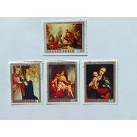 Марки   Живопись   Религия Венгрия   4 шт. -  3,00 руб.